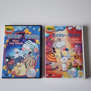 Toopy and Binoo DVD Set Brave Birthday Kids Animation Treehouse Cartoon Show x2